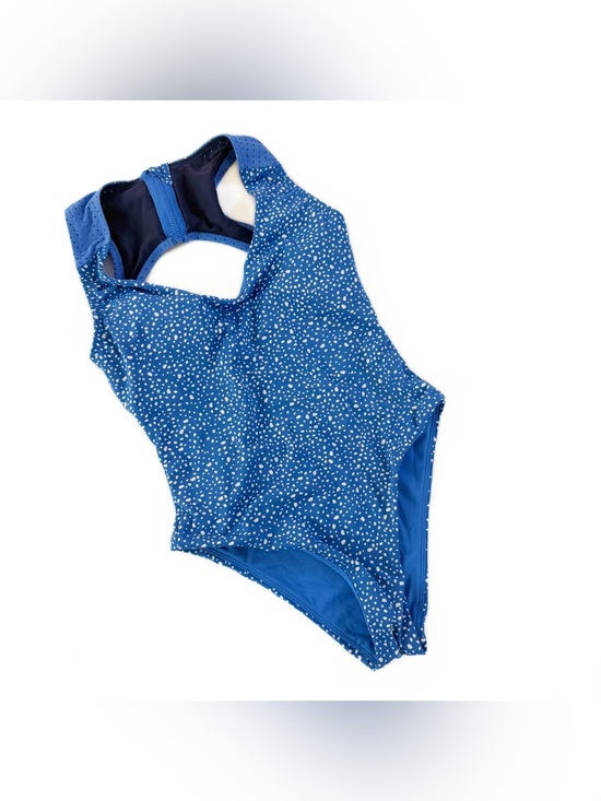 Nike Other - Nike Swimsuit Women’s XS Blue White One Piece Open Back